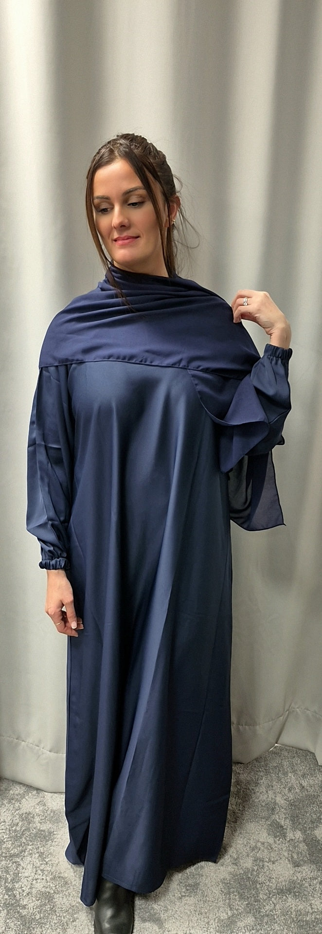 Amina Navy Blue