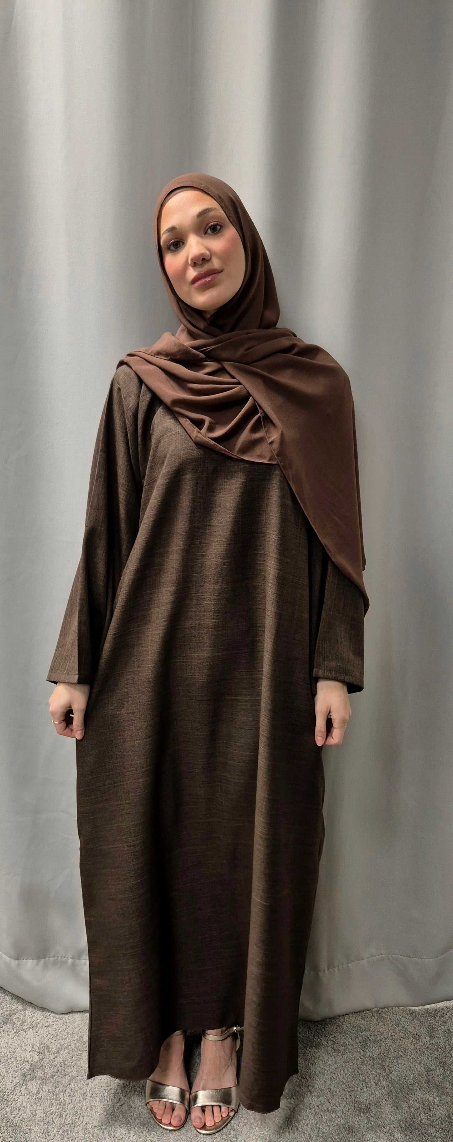 Linen Zamzam Brown