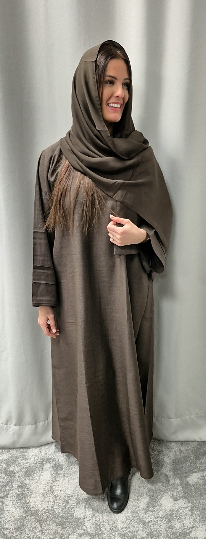 Linen Zamzam Dark brown