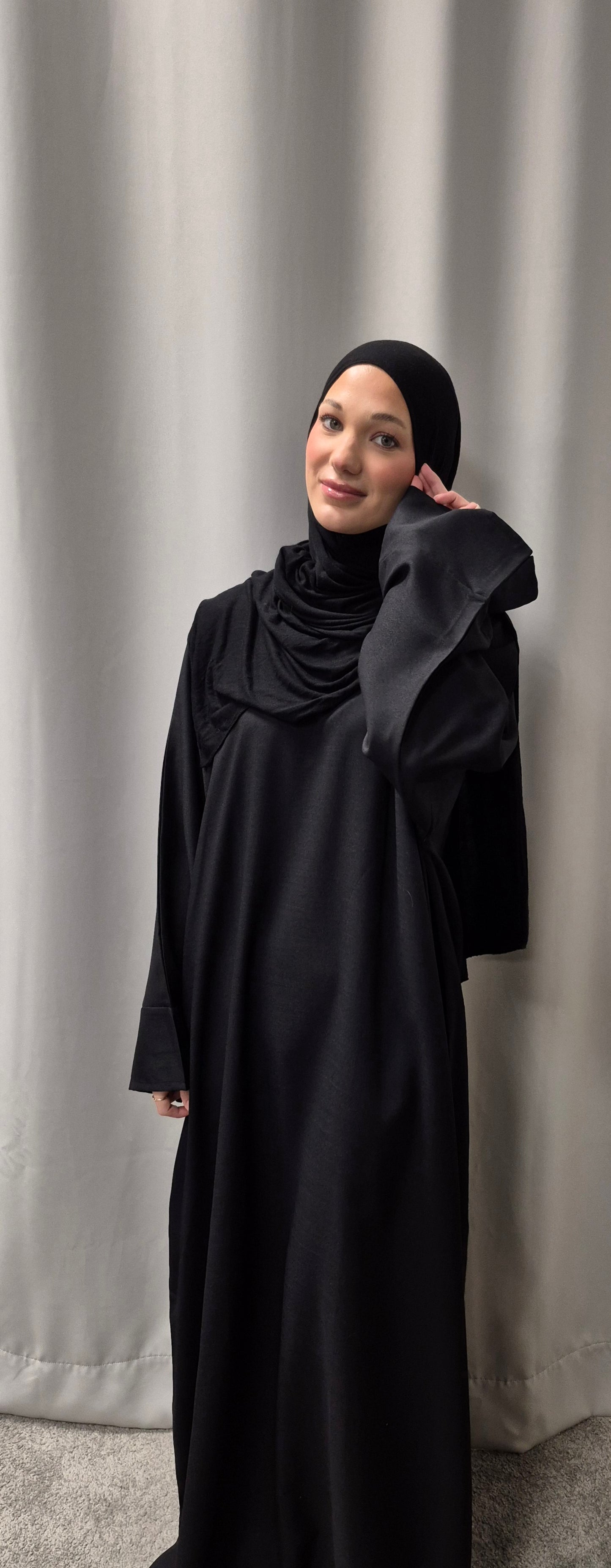 Linen Zamzam Black