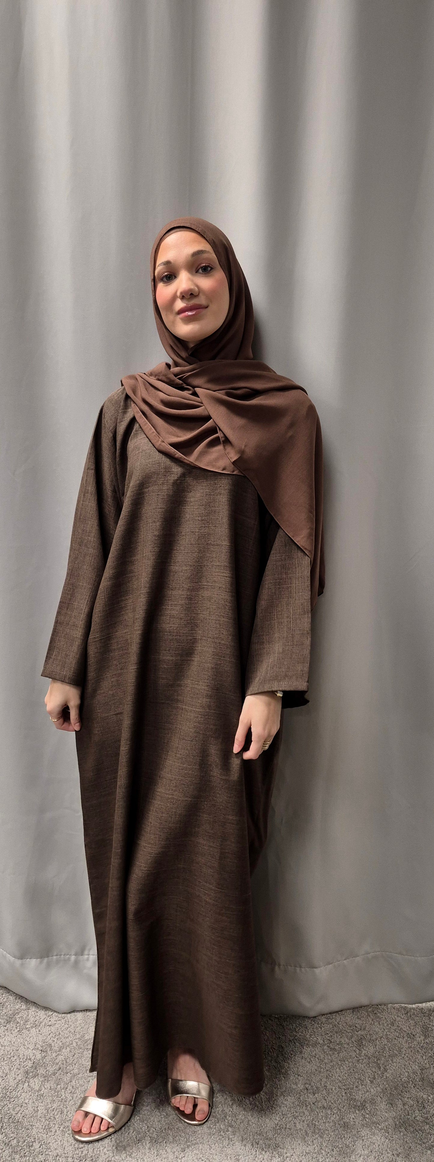 Linen Zamzam Brown